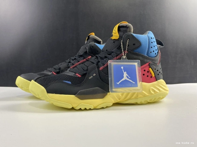 Rep Onekick 'OFF UNION DELTA NOIR' MID JORDAN X DA1951-001 LA 0805